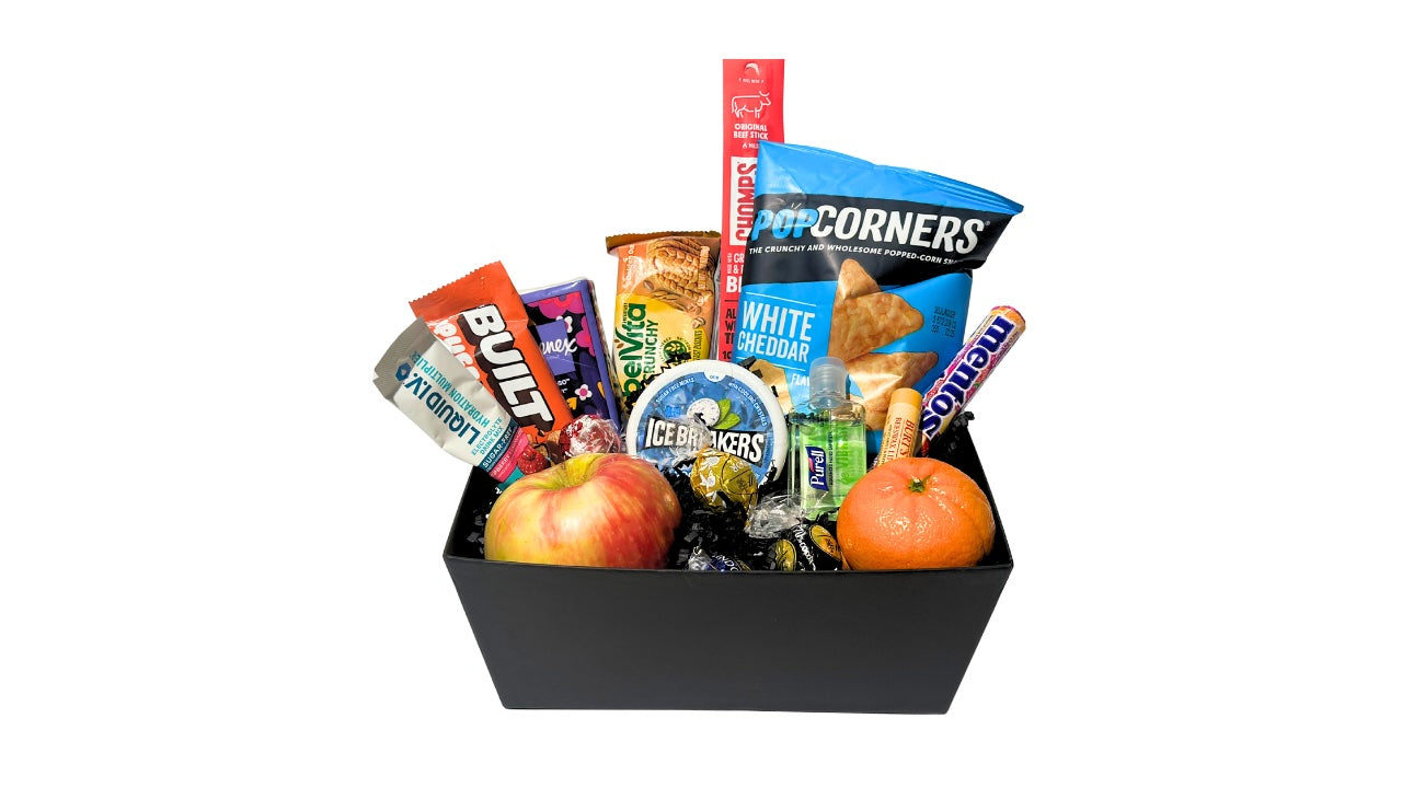 Custom holiday or event gift basket